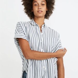 Madewell daily shirt in stripe